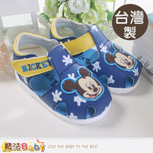 台灣製專櫃款迪士尼米奇寶寶鞋 魔法Baby~sh6951