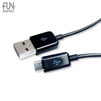 ( 免運費 ) USB2.0 傳輸線 A公對MicroUSB 1M (黑)