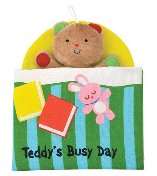 K's Kids Teddy’s Busy Day泰迪的一天(布書)