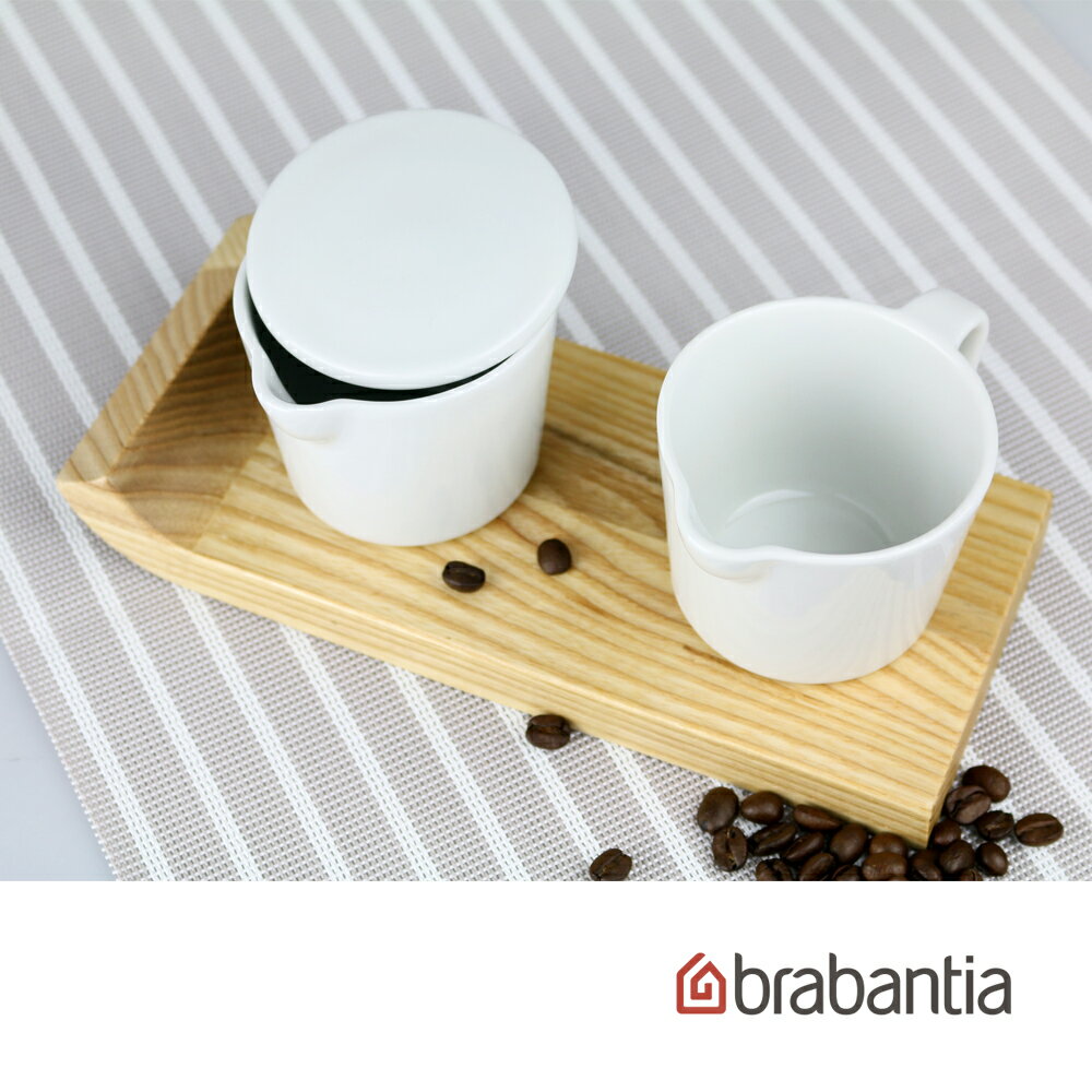 【Brabantia】咖啡調味罐組(灰)