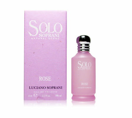 Luciano Soprani SOLO NATURAL SCENT Rose 獨寵 女性淡香水 小香 5ml《Belle倍莉小舖》