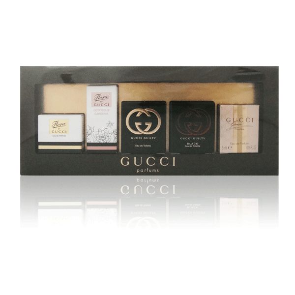 Gucci 經典小香禮盒 5ml*5 贈隨機針管《Belle倍莉小舖》