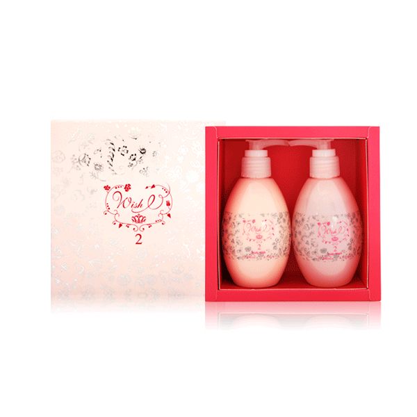 Pafait Amour鈴蘭夜之夢Wish I 2 香氛禮盒(沐浴乳200ml+身體乳200ml)《BELLE 倍莉小舖》