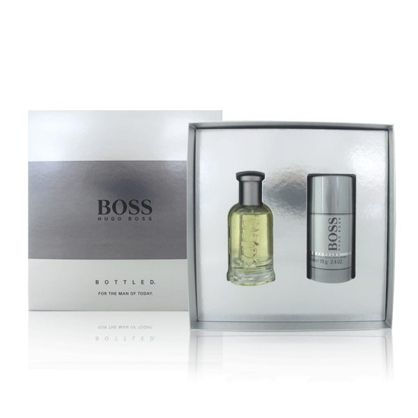 BOSS 自信男性淡香水禮盒(50ml+體香膏)《Belle倍莉小舖》