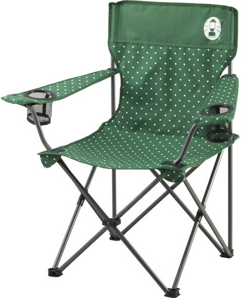 [ Coleman ] 圓點渡假椅/折椅/露營折疊椅 CM-26735 綠