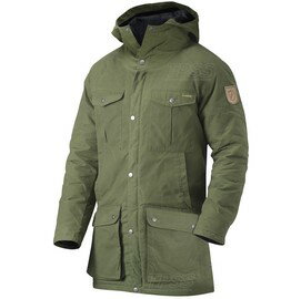 Fjallraven 瑞典北極狐 81222 Greenland Parka 長版多功能復古獵裝大衣/軍裝風外套 620 綠色