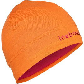 [ Icebreaker ] 頂級高山美麗諾羊毛 Merino 保暖帽/毛帽 Mogul Hat IBM450 G54 橘色