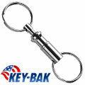 [ KEY BAK ] 美國原裝進口 子母扣鑰匙圈 0301-121 (#1121)