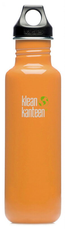 [ Klean Kanteen ] 27oz/800ml K27CPPL 美國可利不鏽鋼瓶/水壺/水瓶/可利鋼瓶 窄口 OS 橘烤漆