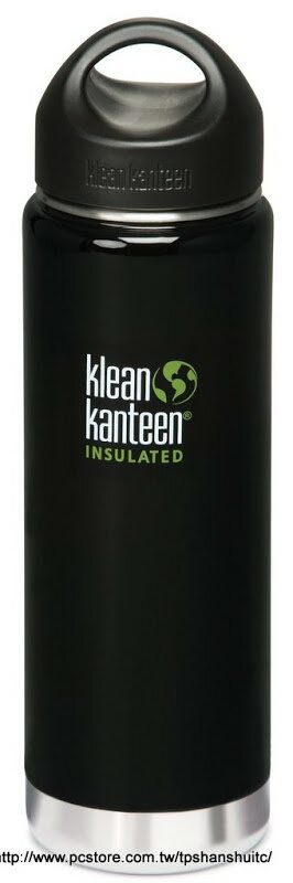 [ Klean Kanteen ] 20oz/591ml K20VWSSL 不鏽鋼保溫瓶/水瓶/水壺/可利鋼瓶 BE 日蝕黑