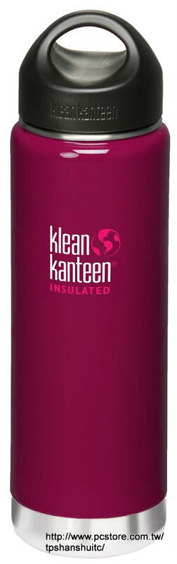 [ Klean Kanteen ] 20oz/591ml K20VWSSL 不鏽鋼保溫瓶/水瓶/水壺/可利鋼瓶 WR 野莓紅