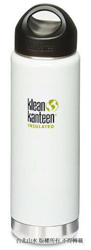 [ Klean Kanteen ] 20oz/591ml K20VWSSL 不鏽鋼保溫瓶/水瓶/水壺/可利鋼瓶 GW 冰河白