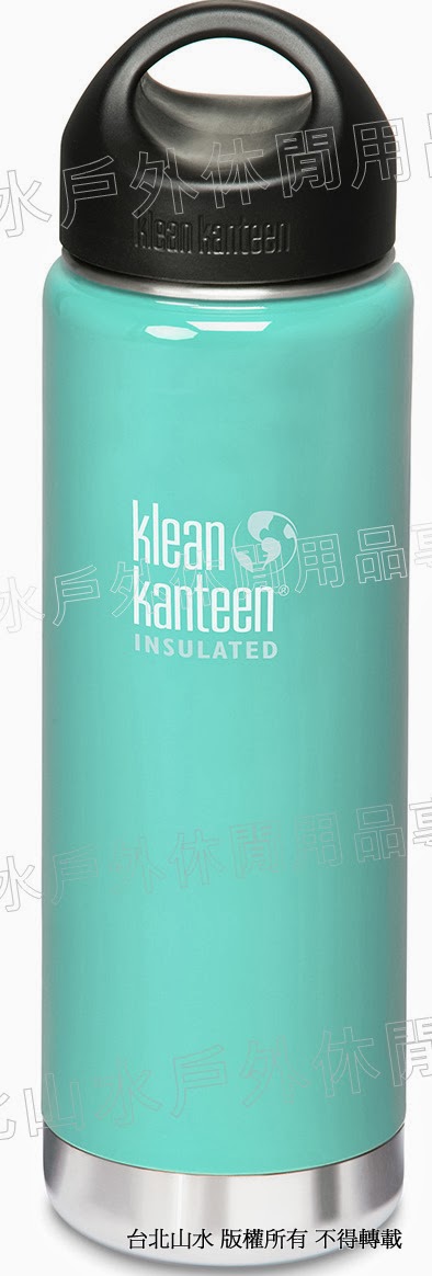 [ Klean Kanteen ] 20oz/591ml K20VWSSL 不鏽鋼保溫瓶/水瓶/水壺/可利鋼瓶 GG冰河藍