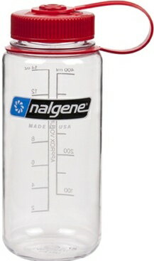 [ Nalgene ] 寬嘴水壺 Tritan 500cc 美國製 透明紅