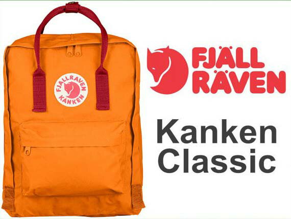 瑞典 FJALLRAVEN KANKENClassic 212-325 焦橘/深紅 小狐狸包