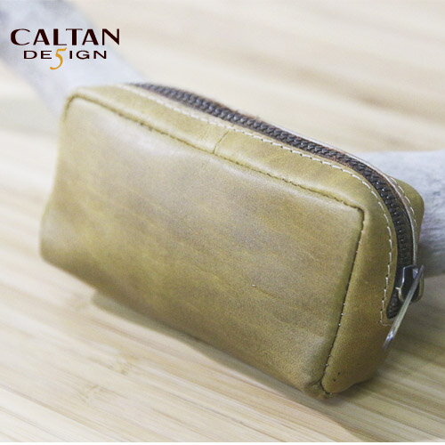 牛皮/零錢包- CALTAN-小巧立體鑰匙零錢包-2101ht