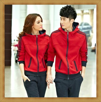 運動服套裝含運動服 運動褲-韓版秋冬時尚修身男女長袖休閒服(單套價)動服3色51c7【韓國進口】【米蘭精品】