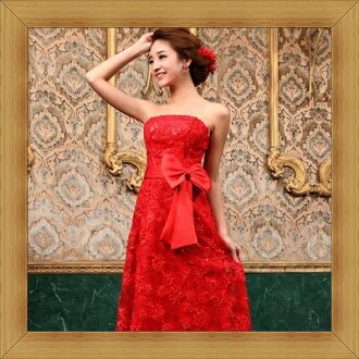 婚紗 結婚禮服-典雅氣質浪漫新娘伴娘晚宴服53b10【英國進口】【米蘭精品】