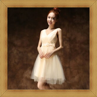 婚紗 結婚禮服-典雅氣質浪漫新娘伴娘晚宴服53b11【英國進口】【米蘭精品】