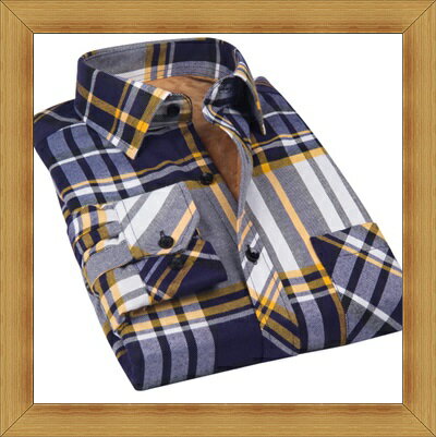 長袖襯衫 純棉上衣-正韓修身休閒男裝19色53c1【日本進口】【米蘭精品】