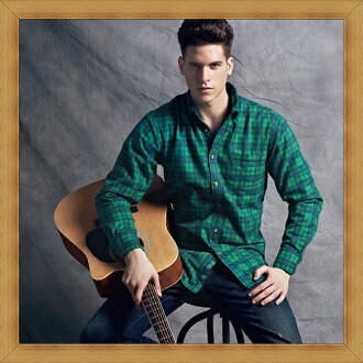 長袖襯衫 純棉上衣-正韓修身休閒男裝24色53c3【日本進口】【米蘭精品】