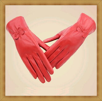 女手套 保暖配件-秋冬防寒時尚女皮革手套4色53m25【義大利進口】【米蘭精品】