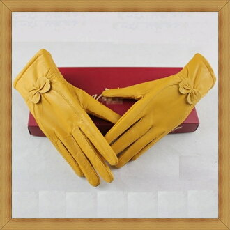 女手套 保暖配件-秋冬防寒時尚女皮革手套4色53m25【義大利進口】【米蘭精品】