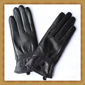 女手套 保暖配件-秋冬防寒時尚女皮革手套53m26【義大利進口】【米蘭精品】