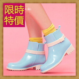 雨鞋 女鞋子-正韓時尚防水防滑短筒女雨靴子3色54k32【韓國進口】【米蘭精品】