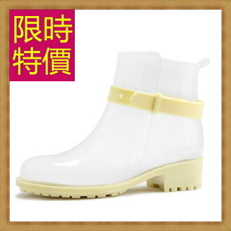 雨鞋 女鞋子-正韓時尚防水防滑短筒女雨靴子3色54k33【韓國進口】【米蘭精品】