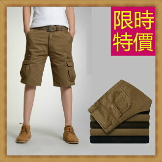 短褲 男休閒褲-正韓舒適有型精梳棉男五分褲子4色54n12【韓國進口】【米蘭精品】