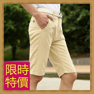 短褲 男休閒褲-正韓舒適有型精梳棉男五分褲子4色54n13【韓國進口】【米蘭精品】
