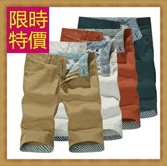 短褲 男休閒褲-正韓舒適有型精梳棉男五分褲子10色54n2【韓國進口】【米蘭精品】