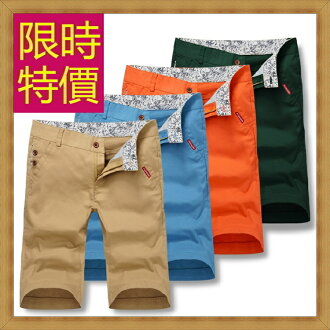 短褲 男休閒褲-正韓舒適有型精梳棉男五分褲子6色54n3【韓國進口】【米蘭精品】