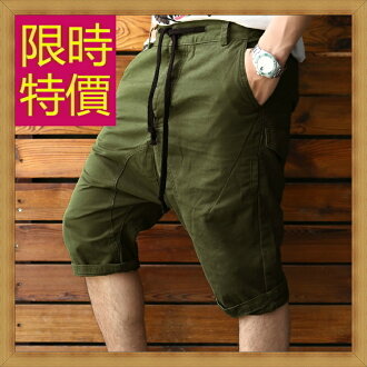 短褲 男休閒褲-正韓舒適有型精梳棉男五分褲子3色54n4【韓國進口】【米蘭精品】