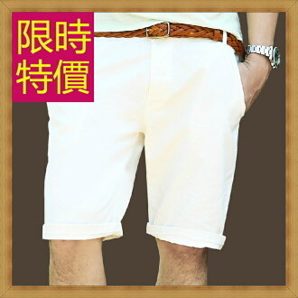 短褲 男休閒褲-正韓舒適有型精梳棉男五分褲子54n5【韓國進口】【米蘭精品】