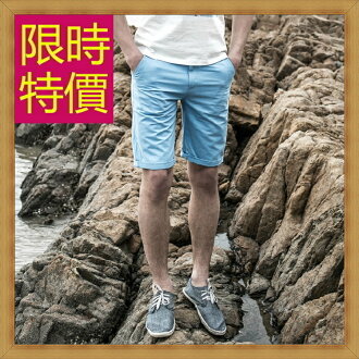 短褲 男休閒褲-正韓舒適有型精梳棉男五分褲子11色54n9【韓國進口】【米蘭精品】