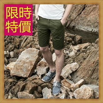短褲 男休閒褲-正韓舒適有型精梳棉男五分褲子11色54n9【韓國進口】【米蘭精品】