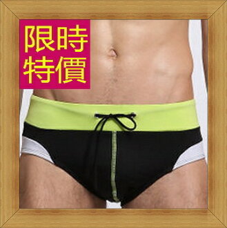 泳褲 男平口褲-夏季游泳運動型流線設計男四角褲6色56d4【美國進口】【米蘭精品】