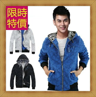 連帽外套 男外套-日系潮流休閒男運動服3色58m51【日本進口】【米蘭精品】