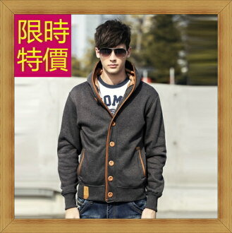 連帽外套 男外套-日系潮流休閒男運動服5色58m53【日本進口】【米蘭精品】