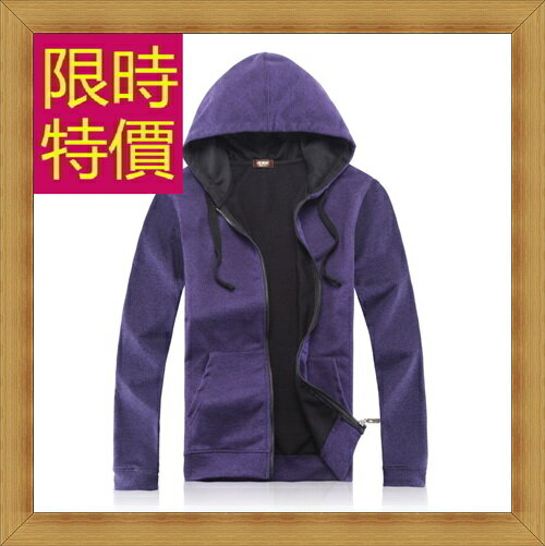 連帽外套 男外套-日系潮流休閒男運動服2色58m93【日本進口】【米蘭精品】