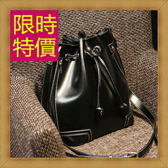 水桶包 女側背包-流行時尚經典皮革女肩背包4色58o17【法國進口】【米蘭精品】