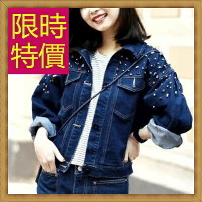 牛仔外套 單寧夾克-經典俏麗女外套61q3【韓國進口】【米蘭精品】