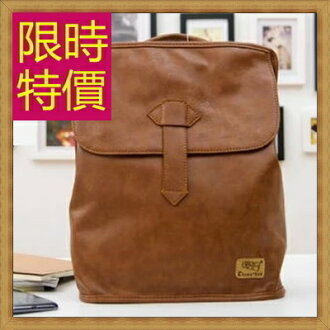 後背包 女雙肩包-復古英倫學院風皮革女包包3色61w2【日本進口】【米蘭精品】