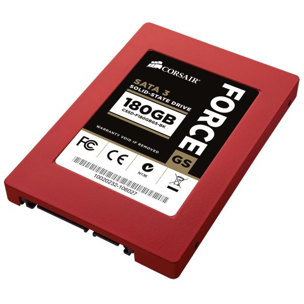 ＊╯新風尚潮流╭＊海盜船ForceGS 180G SATA3 SSD 固態硬碟 高階同步 90KIOPs CSSD-F180GBGS-BK