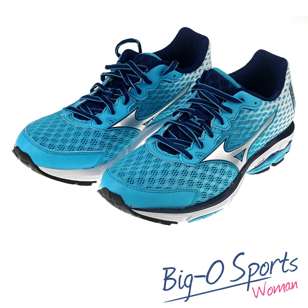 MIZUNO 美津濃 WAVE RIDER 18 (W)慢跑鞋 女 J1GD150604 Big-O Sports