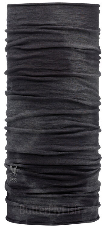 POLAR WOOL Buff -灰黑紮染美麗諾羊毛頭巾;BF104727;蝴蝶魚戶外用品