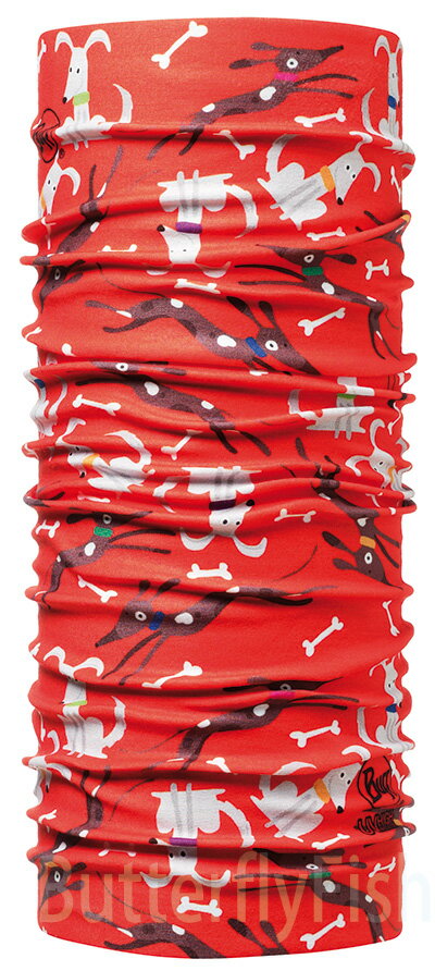 Buff Coolmax -狗狗冒險 寶寶頭巾 ;BF107598;防曬透氣頭巾; 蝴蝶魚親子戶外用品館