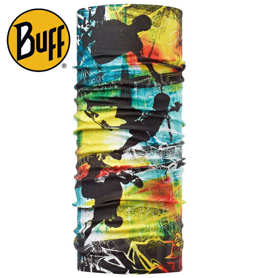 Buff Coolmax -SKATER 兒童頭巾, BF108549 ;防曬透氣頭巾;Coolmax; 蝴蝶魚親子戶外用品館